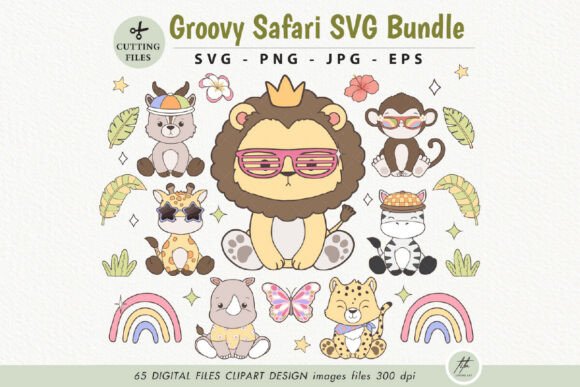 Download Groovy Safari Animal SVG - Premium Resources