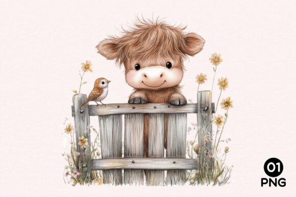 Download Peeking Farm Animals PNG Clipart - Farm animals Collection